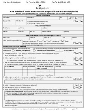 emblemhealth ghi prior authorization form